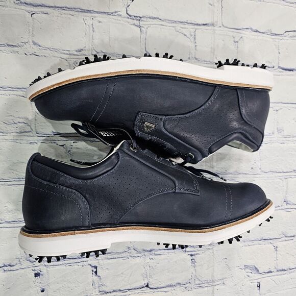 Cuater by Travis Mathew The Legend Golf Shoes 4MR214 Navy Blue MENS SIZE 10.5 - Picture 7 of 11
